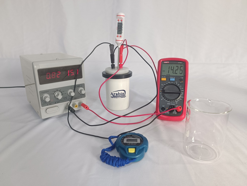 Electric Heat Equivalent (Joule’s Coefficient) Experiment