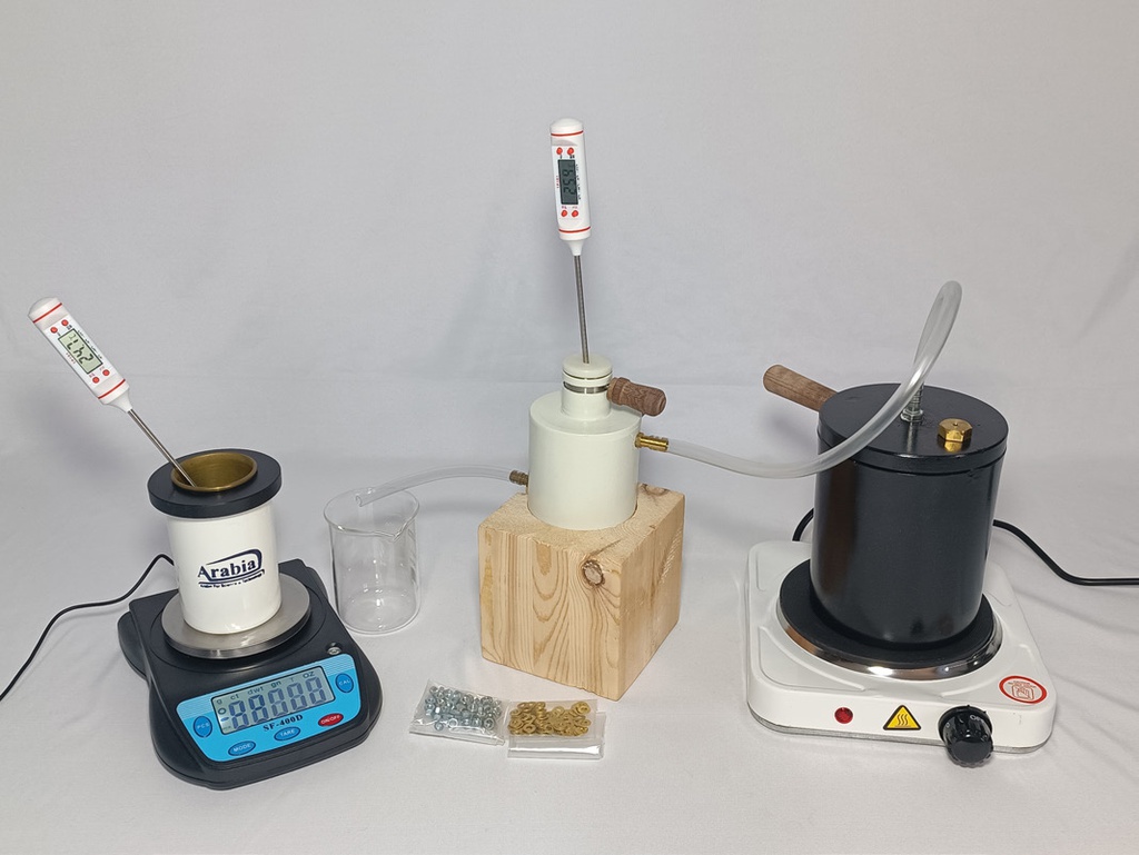 The Specific Heat Capacity of Metals by Mixing Method