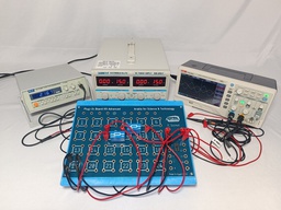 Characteristics Curve of Op-Amp Using a triple O/P Power Supply Experiment